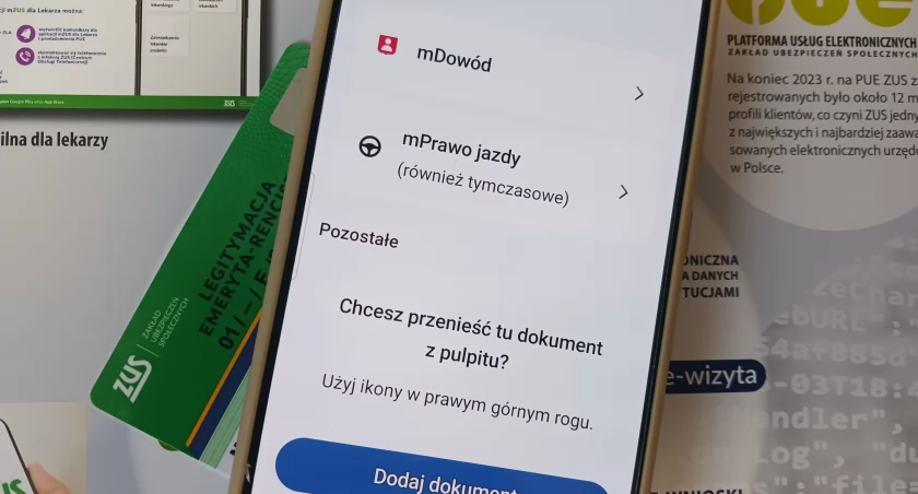 Już ponad milion emerytów i rencistów korzysta z mLegitymacji ZUS