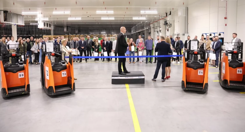 Sukces inwestycyjny w Łomży: Fresh Logistics Polska otwiera ekologiczny magazyn [FOTO]