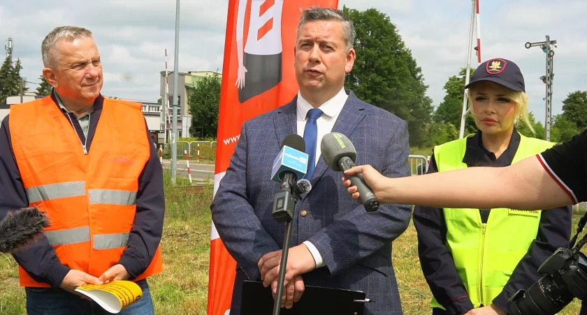 Zmiany na przejazdach. Będą pociągi, możliwy też nowy dworzec PKP w Łomży [VIDEO i FOTO]
