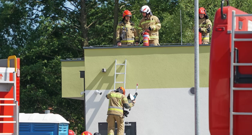 Alarm w Piątnicy: strażacy interweniowali w żłobku Piątuś