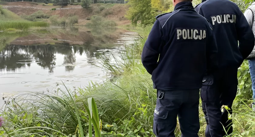 Tragedia w Wilamowie. Kobieta znaleziona w stawie