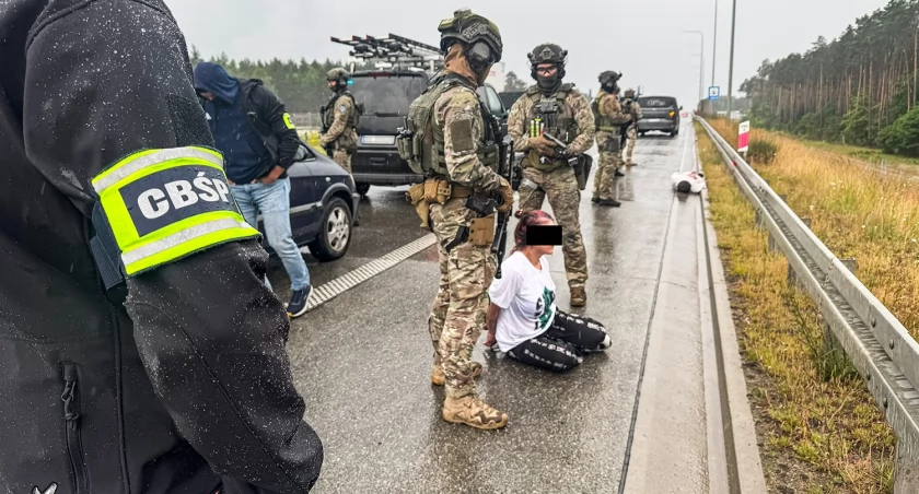 Brutalny gang porywaczy zatrzymany na S8 [FOTO i VIDEO]