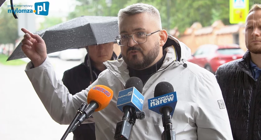 Znowu bakterie coli w wodzie w Łomży. Borysewicz: To sabotaż! [VIDEO]