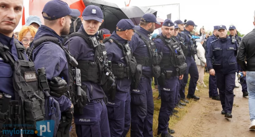 Wydarzenia w Jedwabnem pod lupą policji