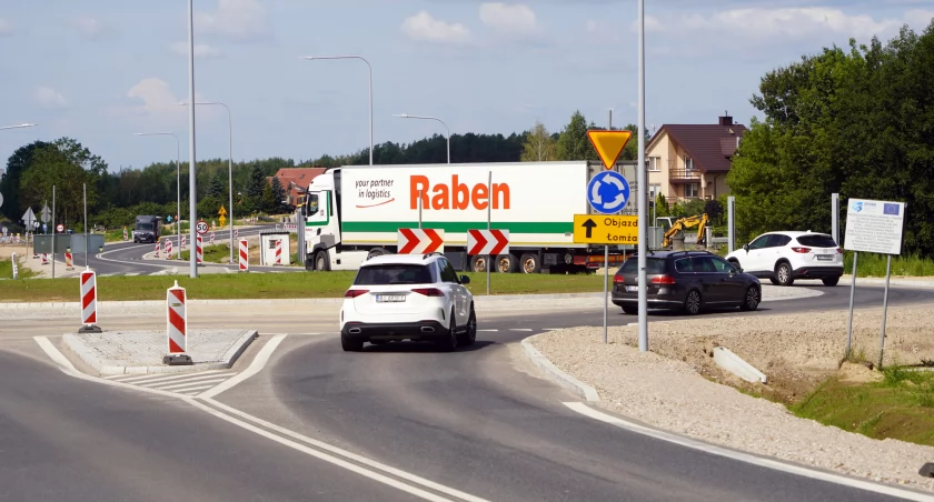 Nowe rondo w Elżbiecinie już przejezdne. Via Baltica coraz bliżej! [VIDEO i FOTO]