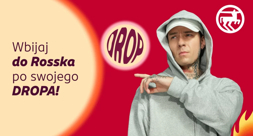 Wbijaj do Rosska po swojego dropa – nowa kampania Rossmanna 