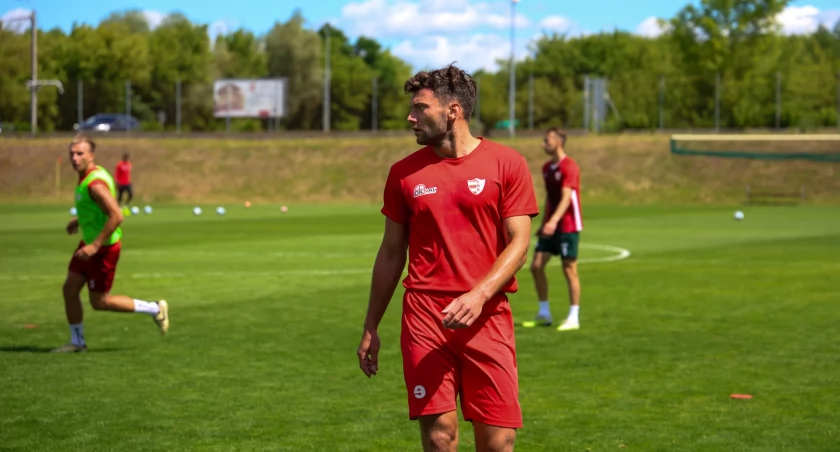 ŁKS Łomża. Hat-trick 