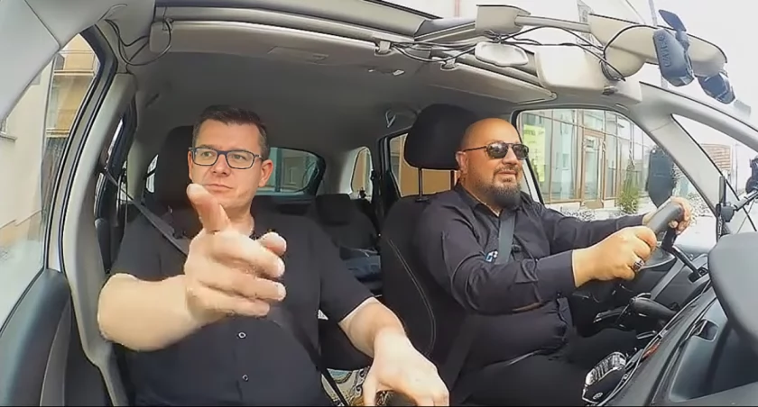 Czy to jest najtrudniejsze skrzyżowanie w Łomży? Pułapki egzaminu na prawo jazdy tłumaczy znany polski youtuber