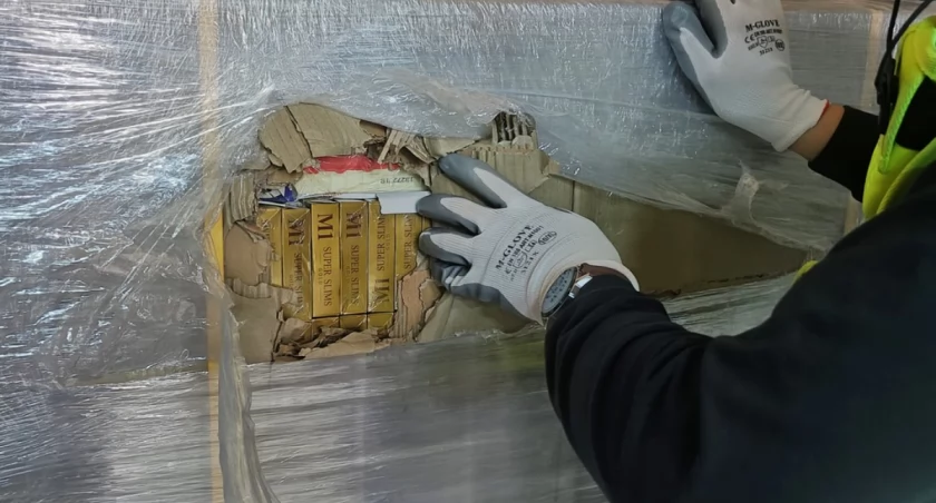 Kontrola na Via Baltice ujawniła przemyt o wartości 6 milionów złotych [FOTO i VIDEO]