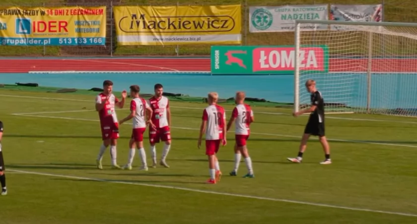 ŁKS Łomża. 10 goli w meczu! Strzelanina