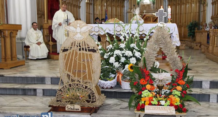 Zaproszenie na dożynki gminne w Śniadowie