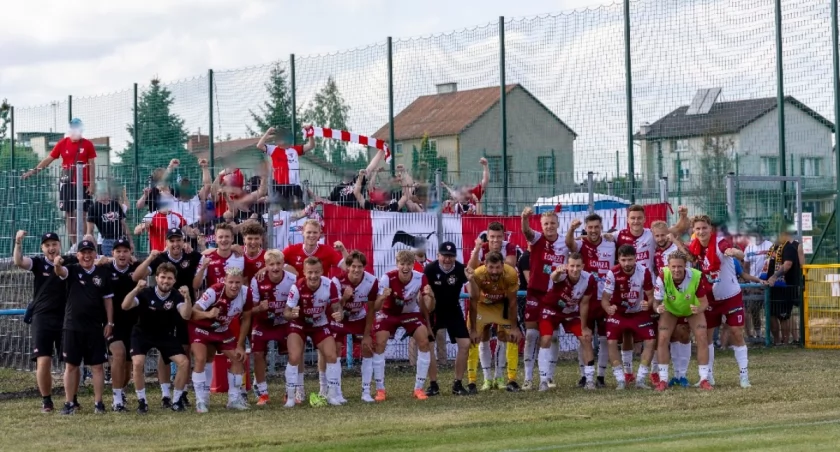 ŁKS Łomża. Tabela wygląda pięknie!