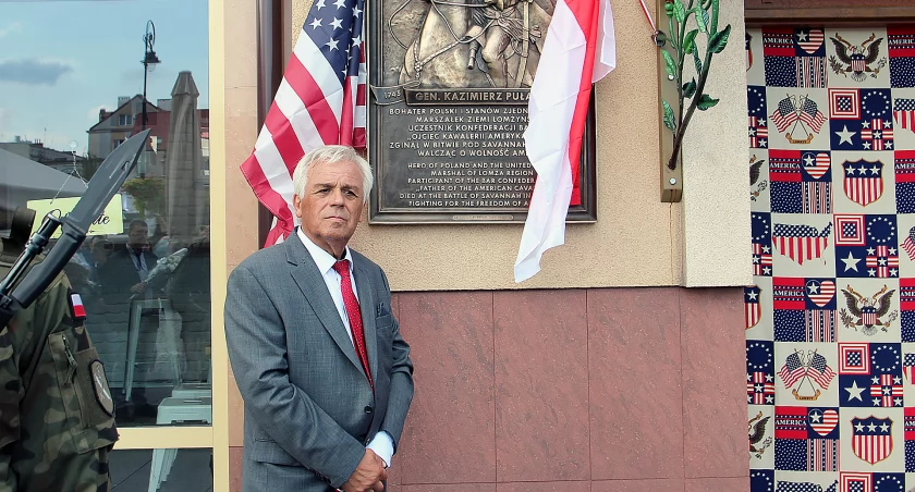 Syn ziemi łomżyńskiej upamiętnił bohatera Polski i USA [FOTO]