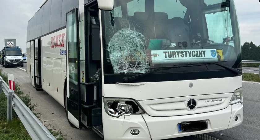 Dramat na trasie S61 w okolicach Kisielnicy: nie żyje pieszy [FOTO]