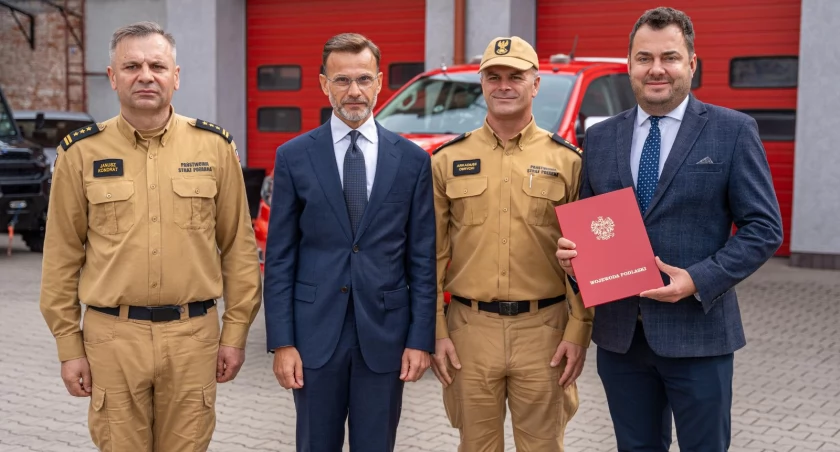 Łomżyńska straż ze wsparciem z Programu Ochrony Ludności i Obrony Cywilnej [FOTO]