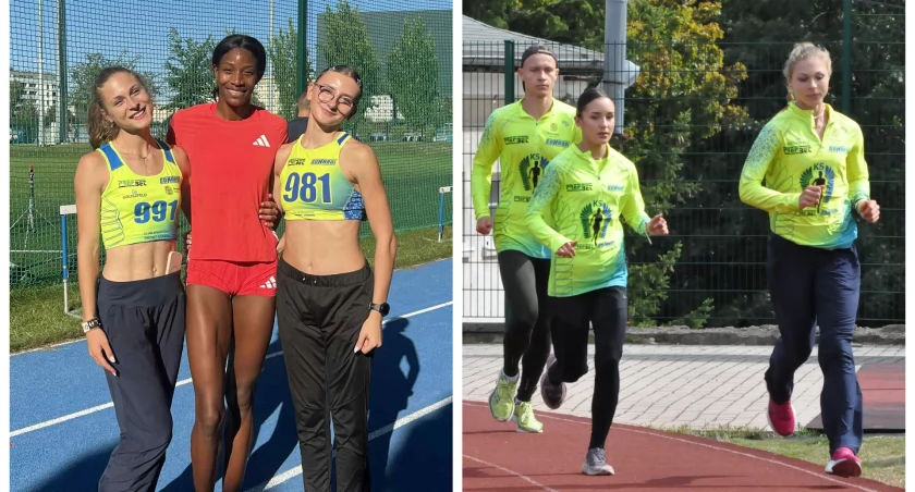 Martyna, Kornelia i Wiktoria biegały u boku mistrzyni olimpijskiej!