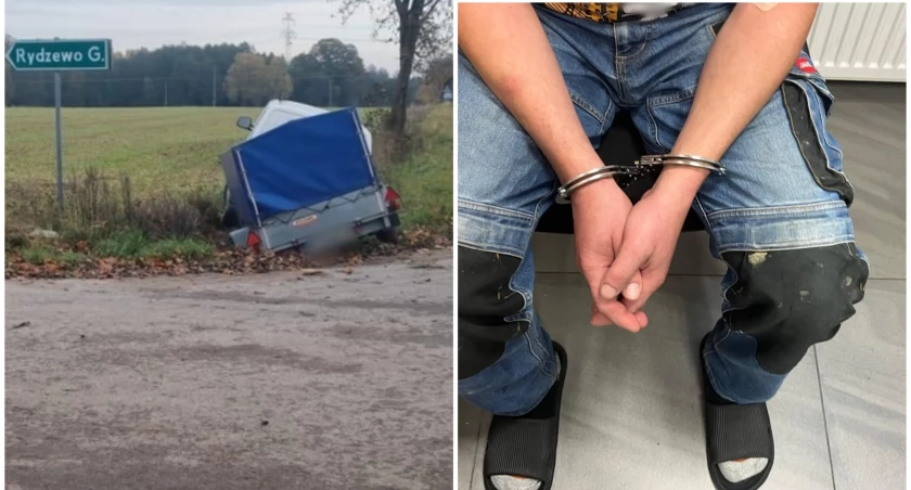 Pijani kierowcy w rękach policji. Jeden w rowie, drugi zatrzymany po pościgu świadka [FOTO]