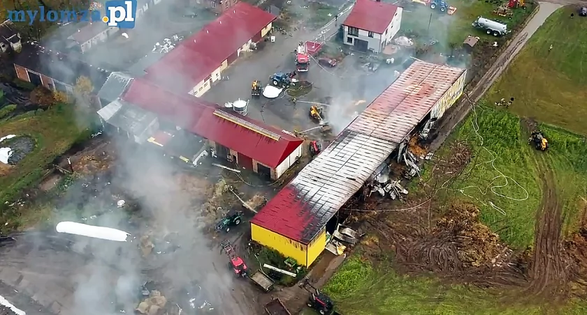 Pożar w Andrzejkach. Mieszkańcy i Gmina ruszyli z pomocą [VIDEO]