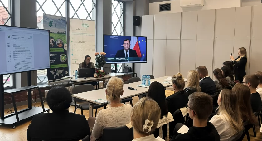 Konferencja podsumowująca projekt AI4AGRI w Łomży