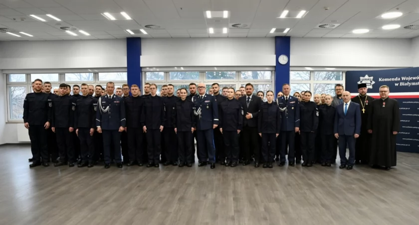 Łomżyńska policja poszerza swoje szeregi [FOTO]