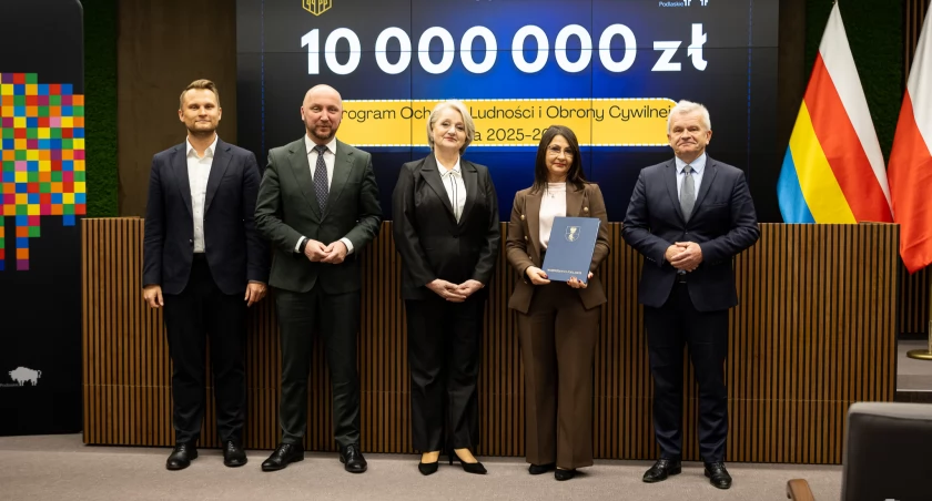 Wojewódzka Stacja Pogotowia Ratunkowego w Łomży ze wsparciem na obronę cywilną [FOTO]