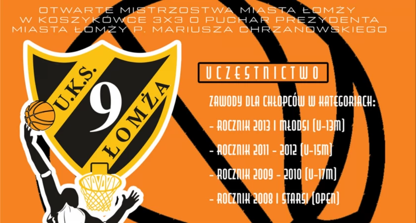 IV Otwarte Mistrzostwa Łomży w koszykówce 3x3. Zagracie?
