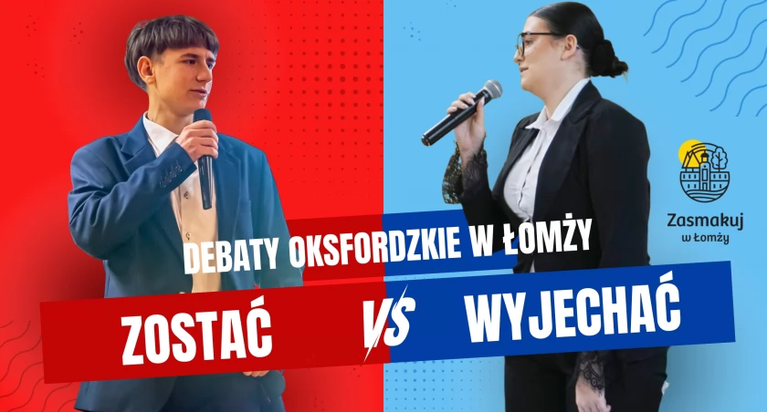 Zostać czy wyjechać? Młodzież o przyszłości miasta – debaty oksfordzkie w Łomży [VIDEO i FOTO]