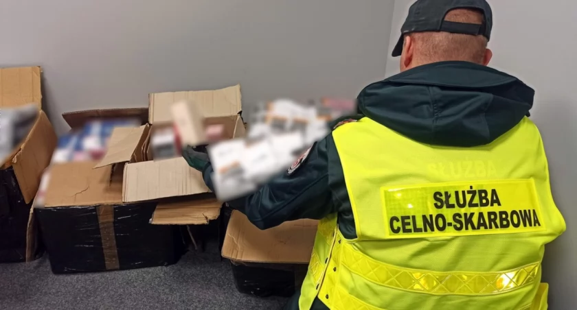 Łomżyńscy celnicy zatrzymali podrobione perfumy i skarpety [FOTO]