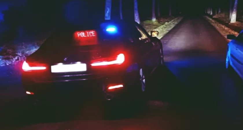 Jazda wężykiem zakończona w areszcie. 40-latek miał dwa i pół promila