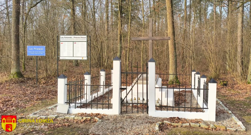 Odnowiono zbiorową mogiłę w Lesie Pniewskim [FOTO]