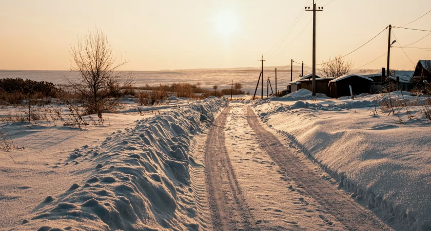 Ekstremalnie zimny początek roku. Po śnieżycy uderzy silny mróz – nawet -17°C w Łomży!