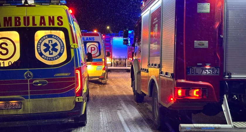 Poważny wypadek w Uśniku. Cztery osoby trafiły do szpitala [FOTO]