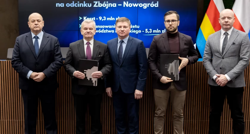 Zbójną i Nowogród połączy trasa pieszo-rowerowa [FOTO]