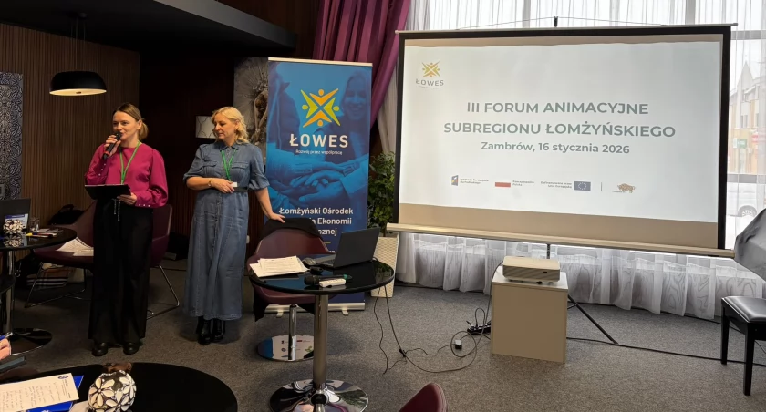 O ekonomii społecznej i jej przyszłości – III Forum Animacyjne Subregionu Łomżyńskiego [FOTO]