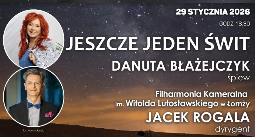 Danuta Błażejczyk w łomżyńskiej Filharmonii Kameralnej