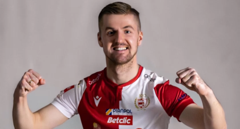 ŁKS Łomża. Kiedyś był warty miliony. Tymoteusz Klupś w biało-czerwonych