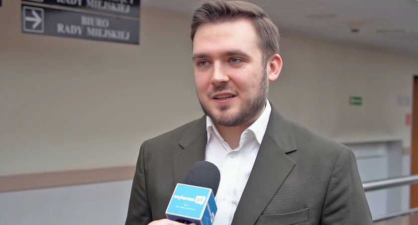 Hubert Norowski nowym wiceprzewodniczącym Rady Miejskiej w Łomży [FOTO i VIDEO]