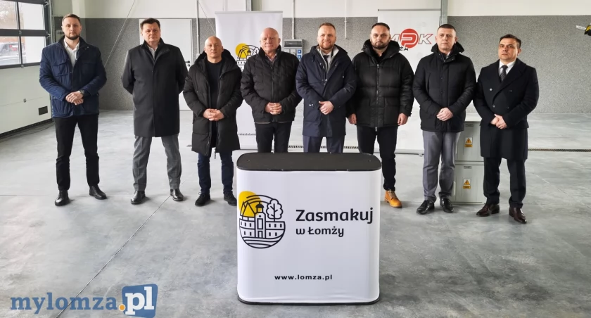 W Łomży powstanie wielka hala z ładowarkami i fotowoltaiką [FOTO i VIDEO]