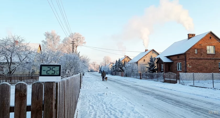 Ekstremalne mrozy w regionie. Przy gruncie padło -31°C!