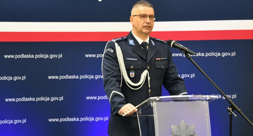 Komendant z Łomży awansuje do Białegostoku. Mł. insp. Piotr Klej nowym szefem łomżyńskiej policji
