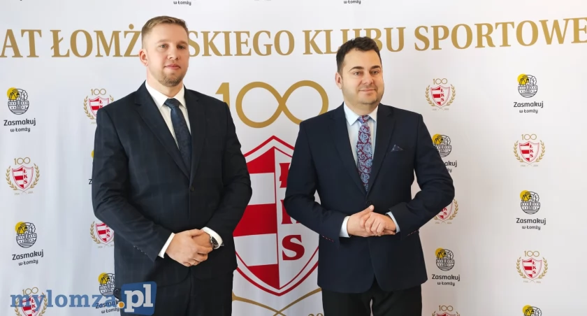 Stulecie ŁKS-u Łomża. Zaprezentowano program jubileuszu [FOTO i VIDEO]