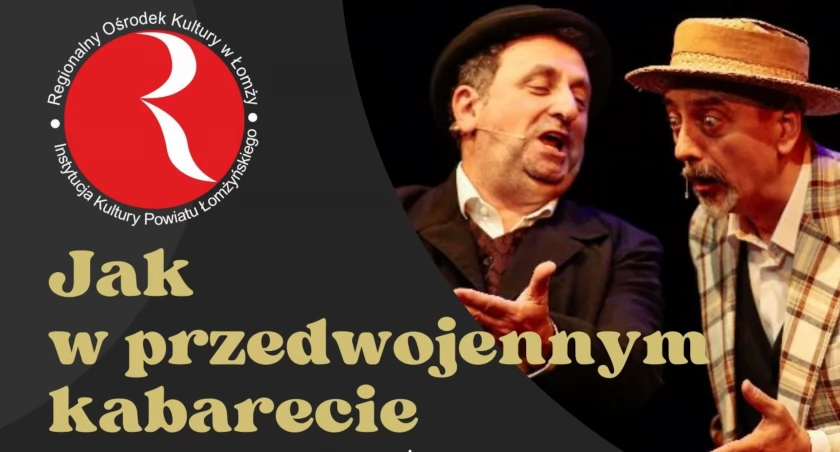 Wieczór z przedwojennym kabaretem. Humor i piosenka żydowska w Łomży