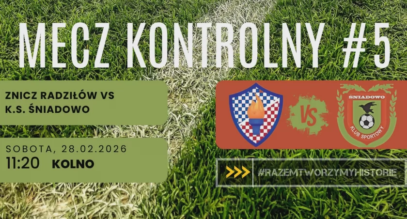 KS Śniadowo zagra w Kolnie