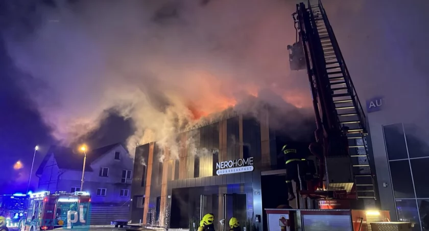 Tajemnica pożaru przy Alei Legionów. Prokuratura umarza sprawę