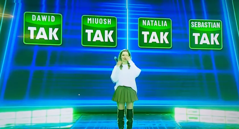 Cztery razy TAK. Julita Kaczyńska z przepustką do dalszej rywalizacji [VIDEO]
