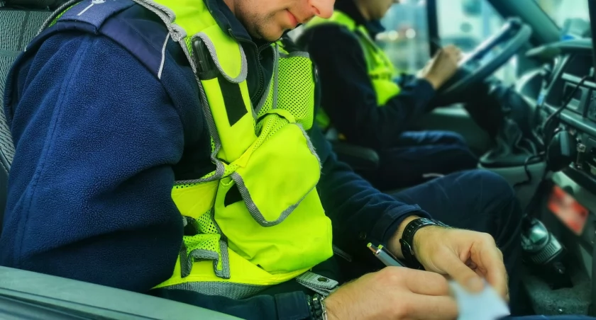 Pijany kierowca Saaba rozbił się na parkingu. Miał ponad 2 promile