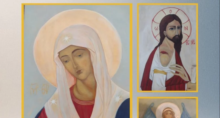 Zaproszenie na wystawę ikon Joanny Buczyńskiej