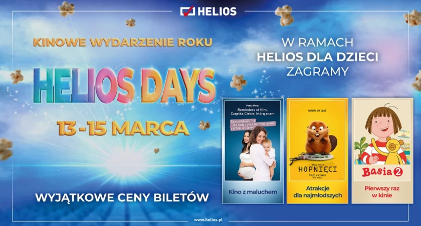 Helios prezentuje najnowszy repertuar i zaprasza na Helios Days!