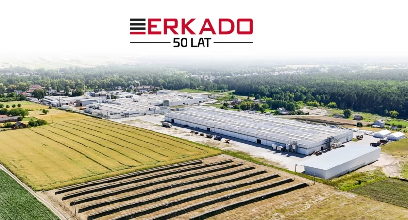 ERKADO – 50 lat stabilnego rozwoju, innowacji i silnej pozycji rynkowej