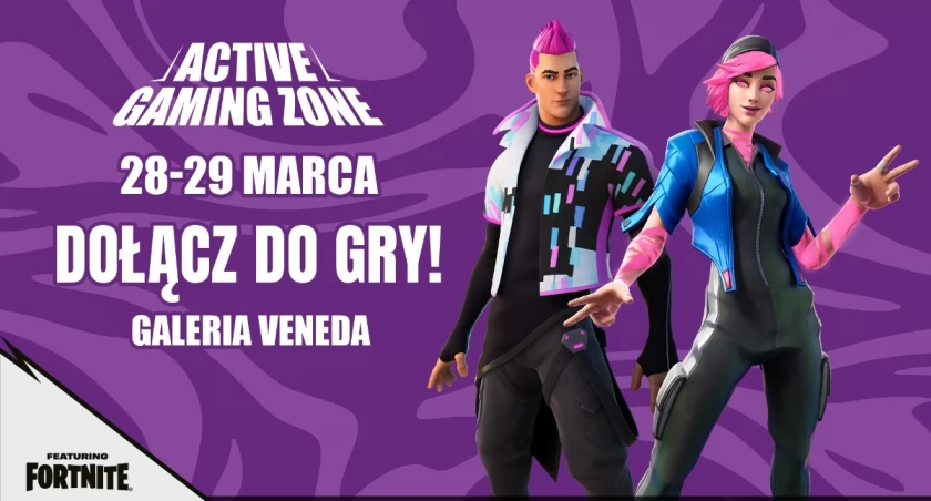 Strefa Gamingowa FORTNITE w Centrum Handlowym VENEDA 28-29.03
